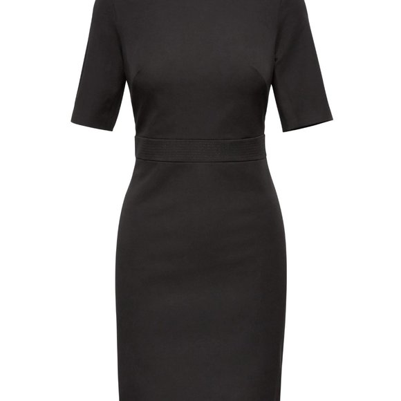 Banana Republic Bi-Stretch Sheath Dress in Black - Picture 3 of 7